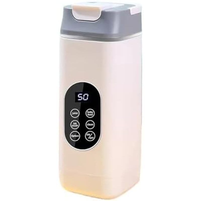 Liquidificador Elétrico Espremedor Portátil-Manual USB Com 12 Lâminas , De Frutas & amp ; Copo De Gelo Esmagado , Mistur