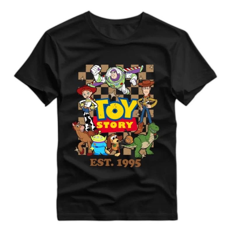 Camiseta Unissex Estilo Retrô Personagens Animados Vintage Off White Premium 100% Algodão