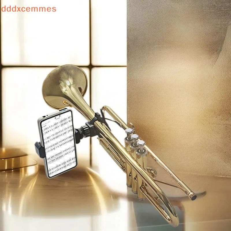 [dddxcemmes] Suporte Para Telefone Lira Instrumento Musical Ajustável Banda De Marcha Clarinete De Trombone De Oboé