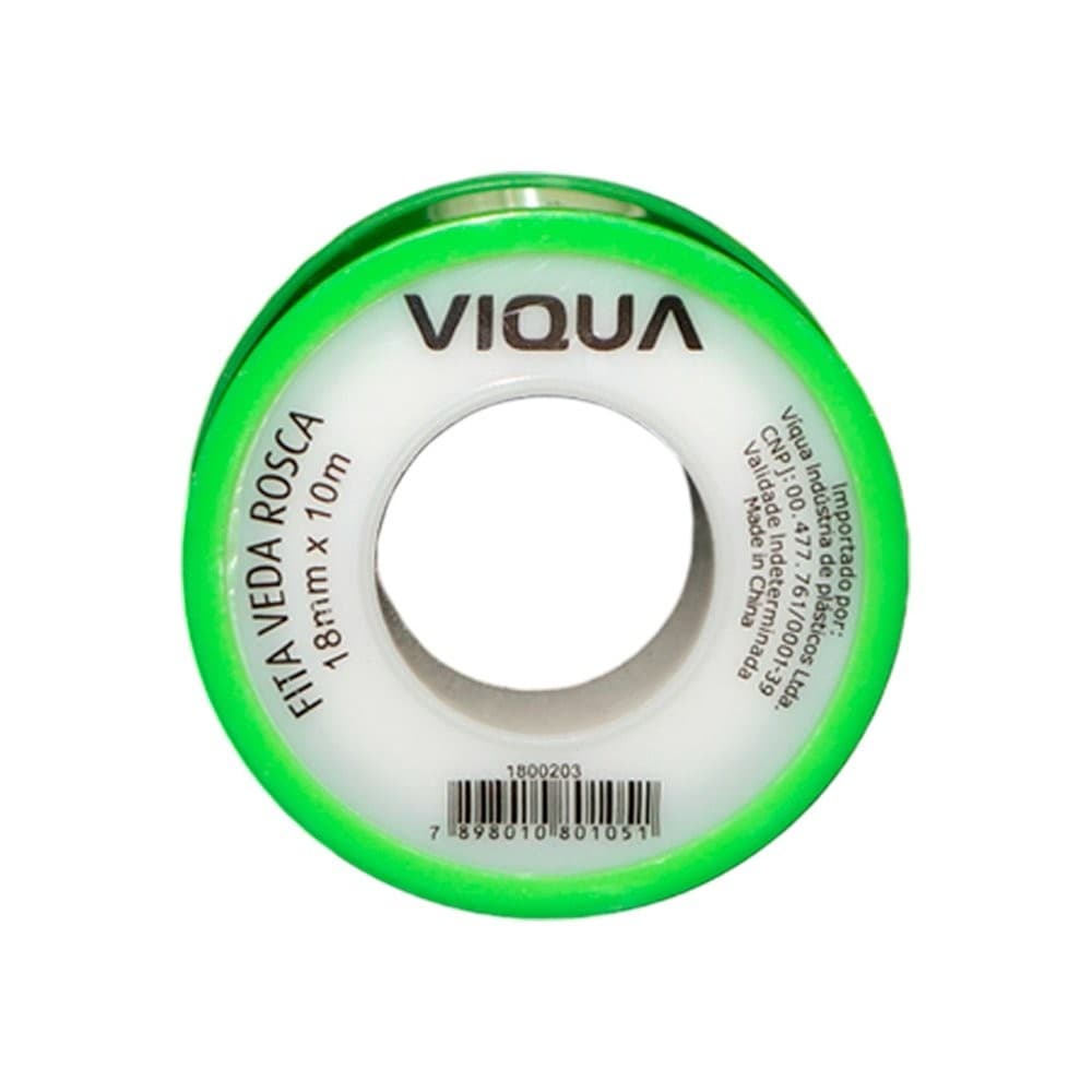 Fita Veda Rosca Carretel Viqua 18X10M