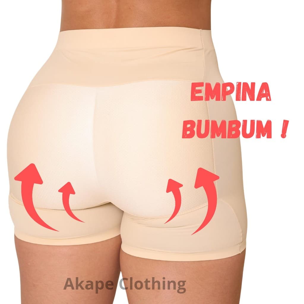 Calcinha Short Levanta Bumbum Aumenta & Enchimento Bunda