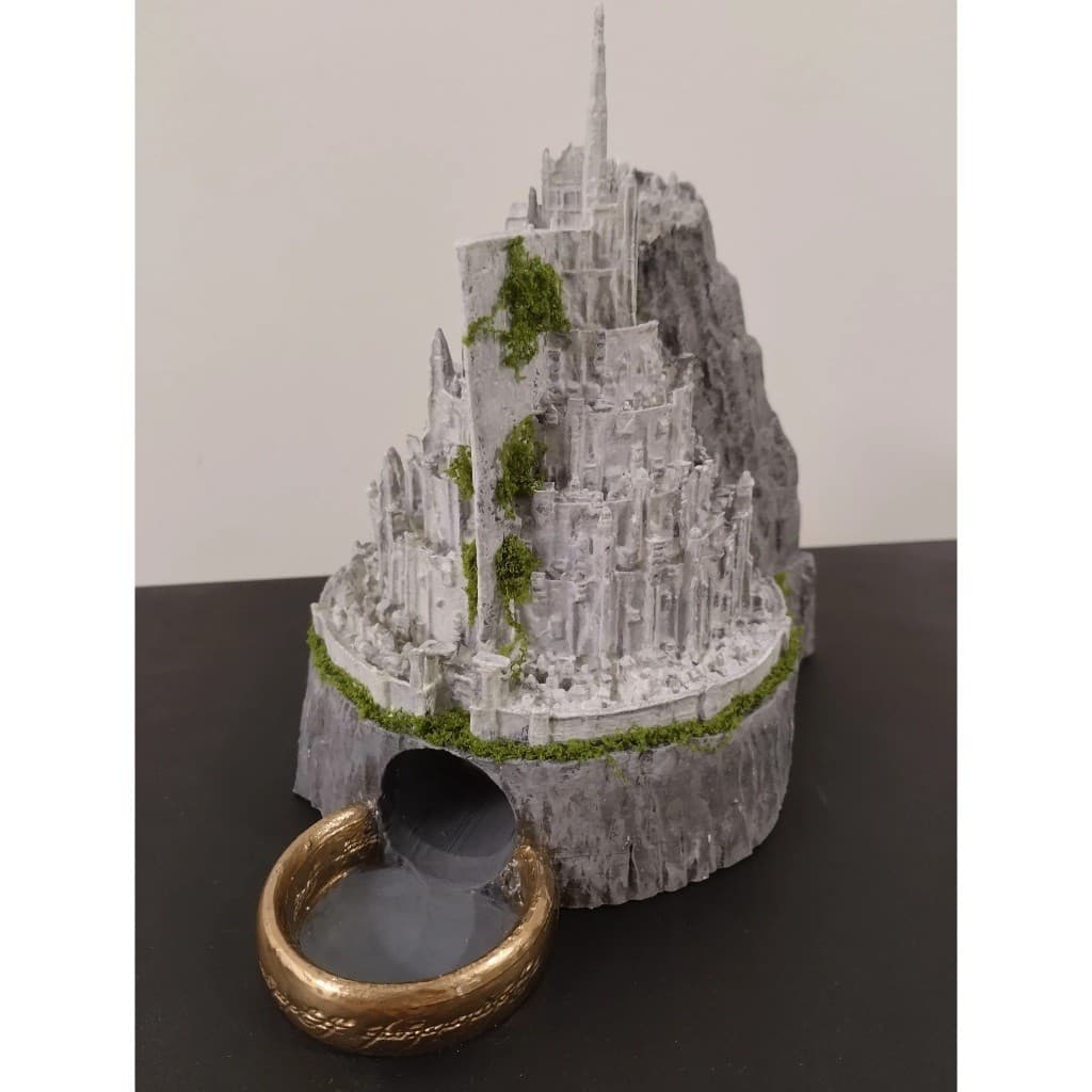 🏰🎲 Torre de Dados para RPG – Minas Tirith | Resina & Desing