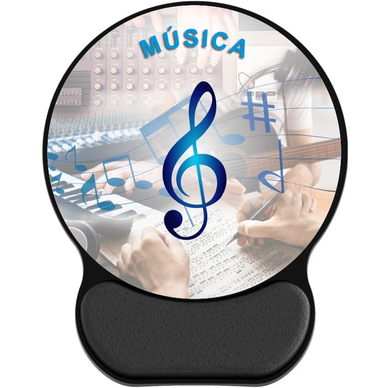 MOUSE PAD ERGONÔMICO - OFFICE MÚSICA