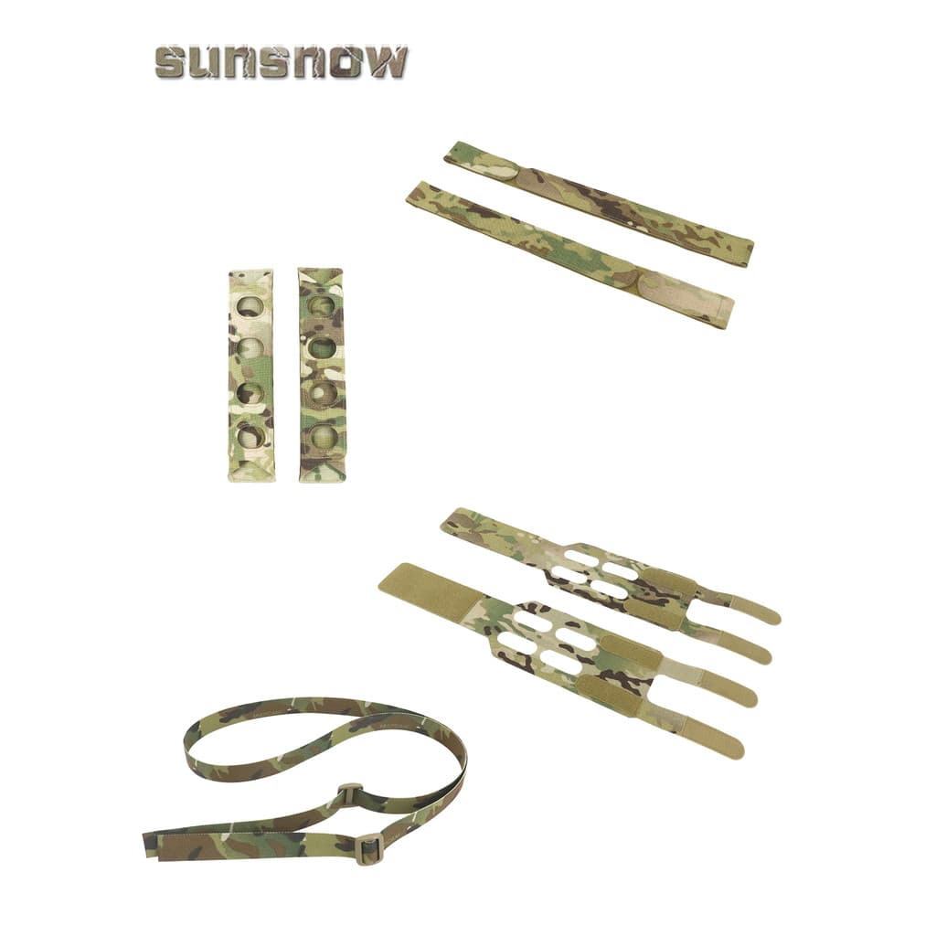 [Sun Snow] S&S Acessório Camuflagem Colete Tático Almofadas de Ombro Laterais Corte a Laser MC
