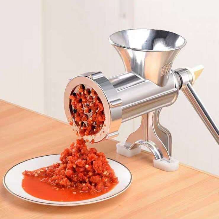Moedor de carne multifuncional Manual máquina de Enema de salsicha doméstica pequena máquina de enchimento com manivela