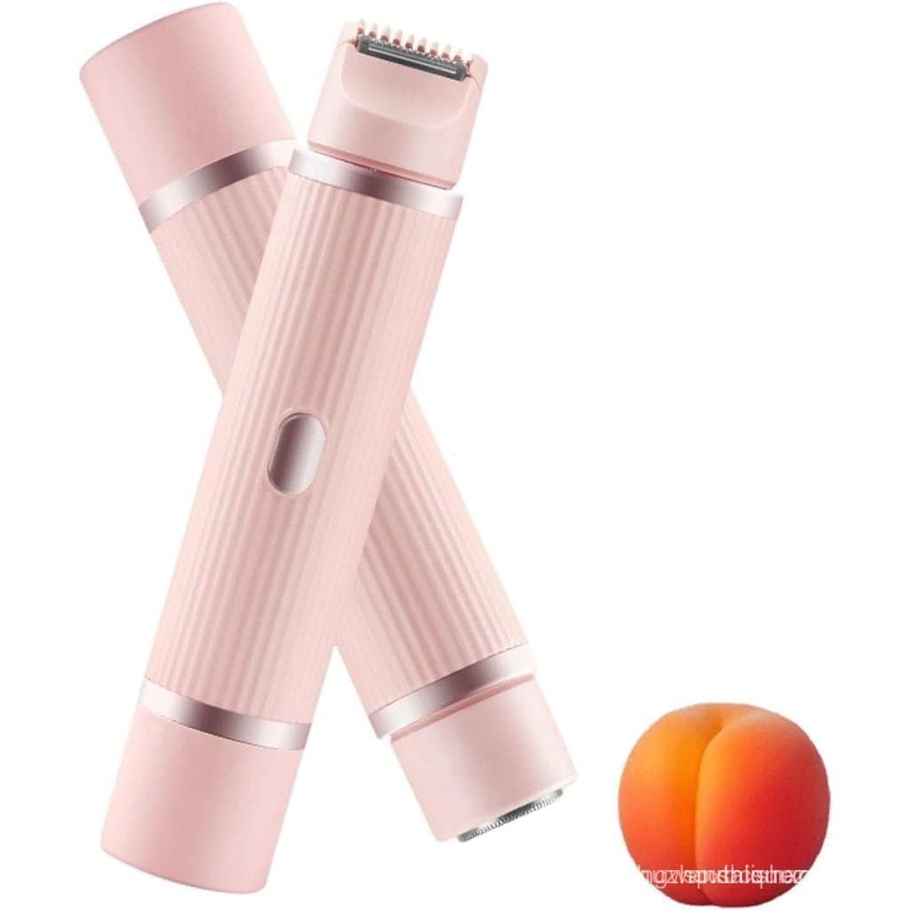 Peach Please Razor, um removedor de pelos para as pernas das mulheres, para uso úmido e seco, um barbeador elétrico com
