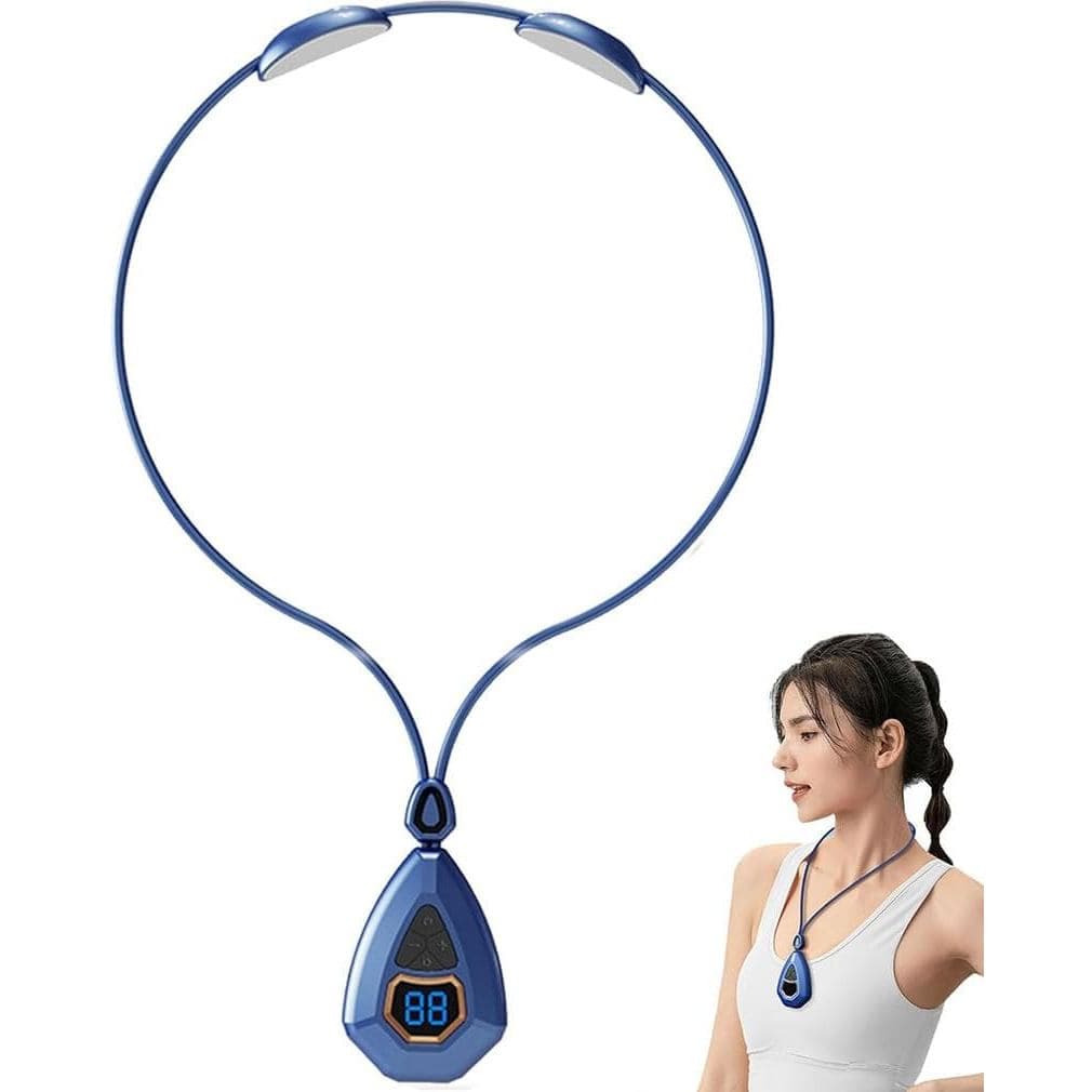 Massageador Linfático Portátil Sienova, Drenagem Portátil Sienova para Costas e Pescoço, Massagem Linfática EMS para Alí