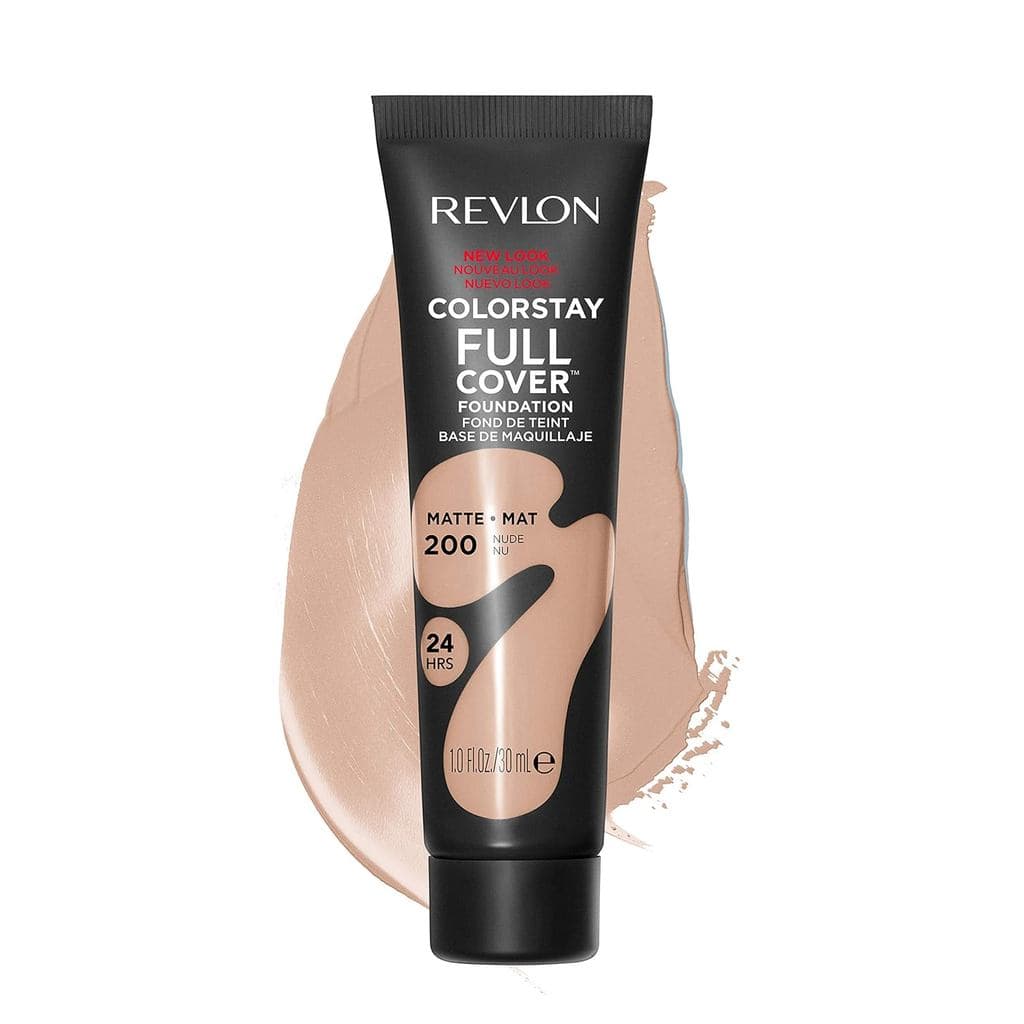 Base Líquida Revlon, Maquiagem Facial ColorStay para Pele Normal e Seca, Cobertura Total de Longa Duração com Acabamento