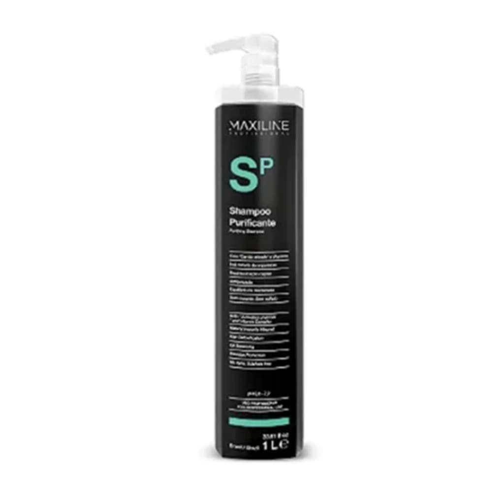 Maxiline Shampoo Purificante com carvão ativado 1 litro
