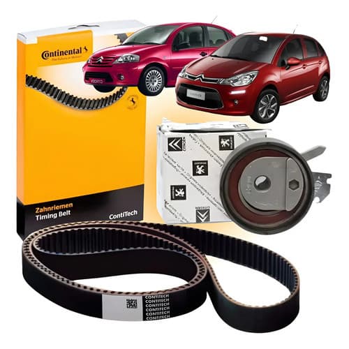 Kit Tensor + Correia Dentada Original Citroen C3 1.4 1.5 8v