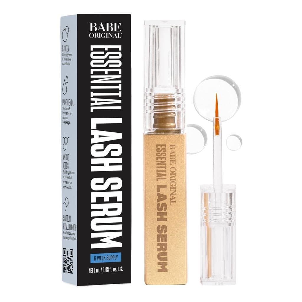 BabeOriginalLashSerum - Cílios com Aparência Mais Cheia e Longa, Tratamento Avançado para Fortalecer os Cílios, Extensõe
