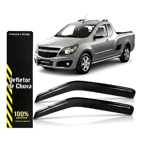 Calha Chuva Defletor Montana 2011/2021 2p Jogo Top Kit Luxo