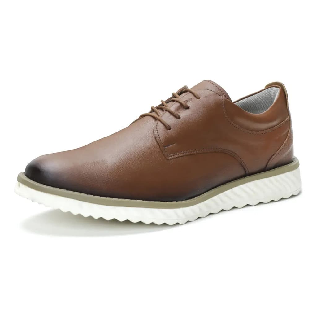 Mocassim Masculino Oxford Cadarço Loafer Casual Social
