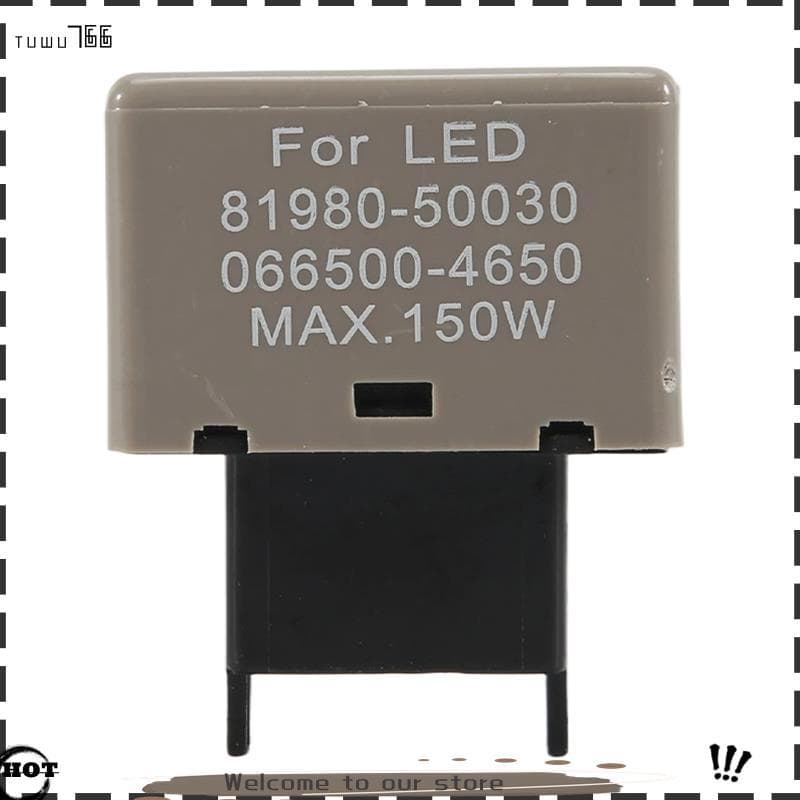 Acessórios Para Carro Relé Pisca-Eletrônico De 8 Pinos Lâmpada LED 81980-50030 066500-4650