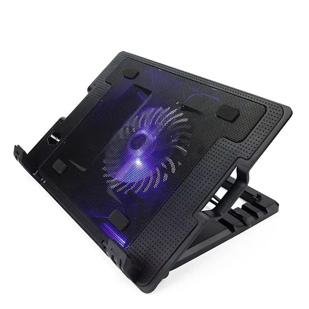 Suporte Base Metal P/ Notebook Até 17' Polegadas C/ Cooler Oberon OR-9013