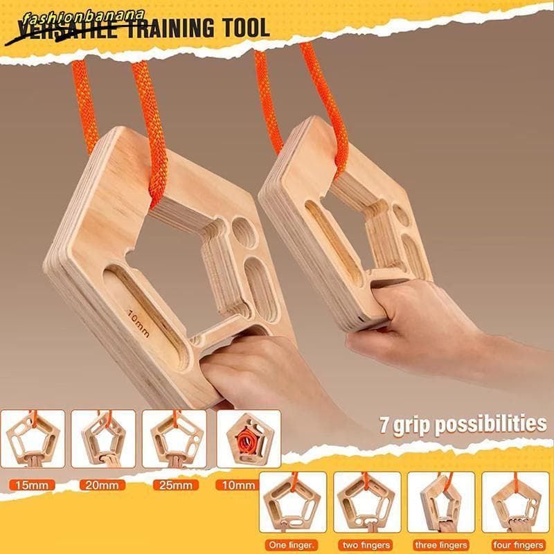 Placa De Escalada Dedo Fortalecimento Trainer Pull-Up Suspensão Ao Ar Livre Braço Ferramenta De Treinamento