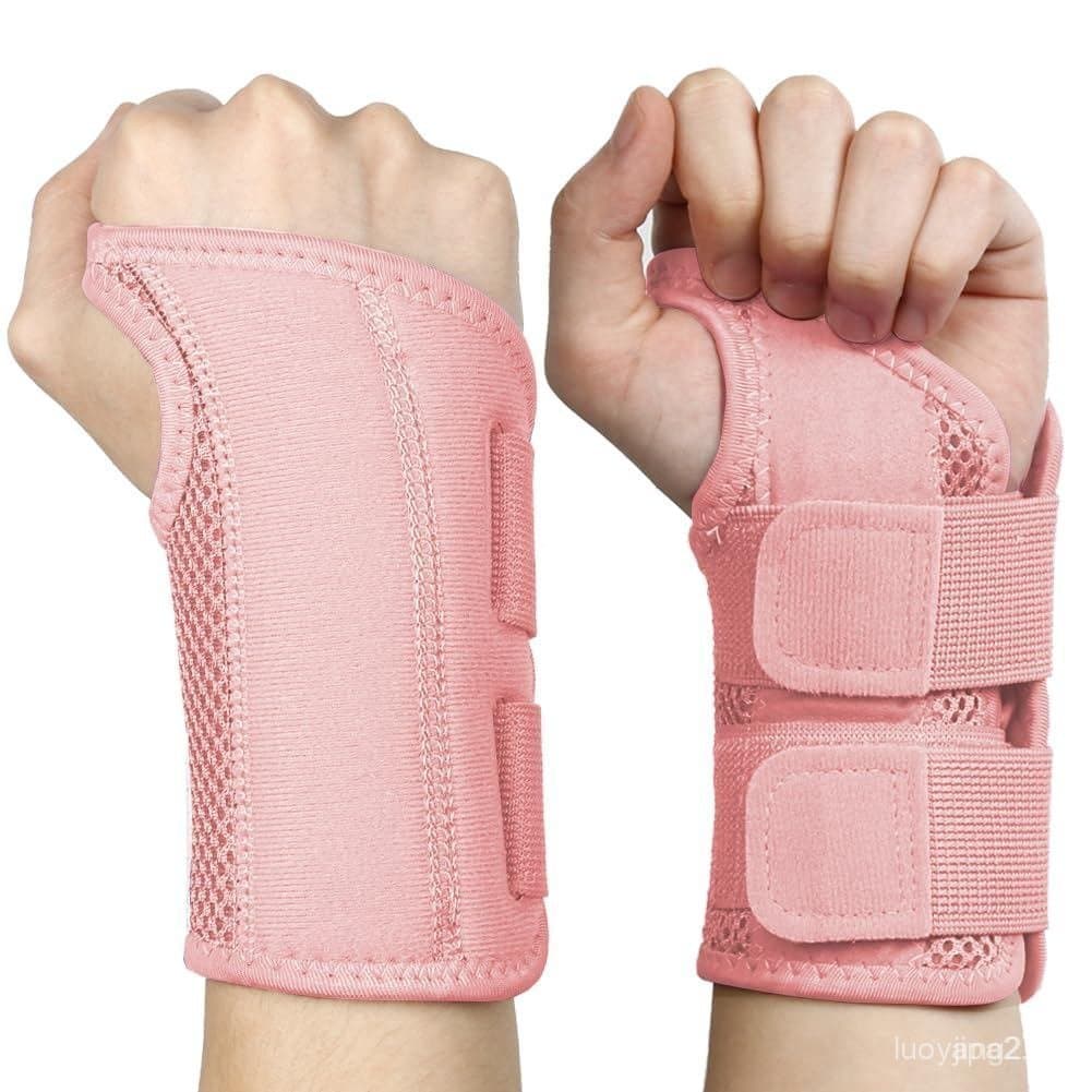 Suporte para pulso para síndrome do túnel do carpo, adequado para ambas as mãos (esquerda e direita), equipado com tiras