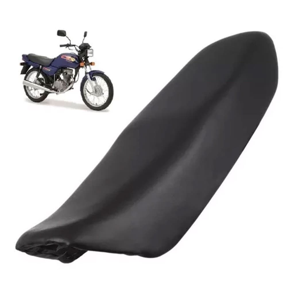 kit ATACADO 10 Capa Banco CG Titan 125 95 a 99 – Modelo Liso, Sem Estampa