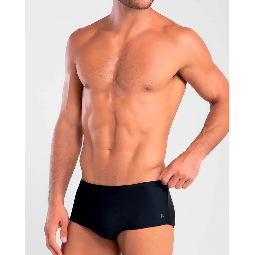 Sunga Sungão Slip Adulto Masculina Verão UV+50 Lisa Praia Mash