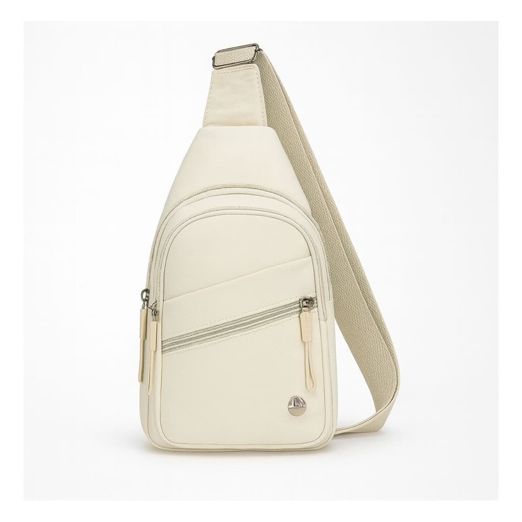 Shoulder Bag Bolsa Transversal Impermeável Antifurto Reforçada Clássica Cor Sólida