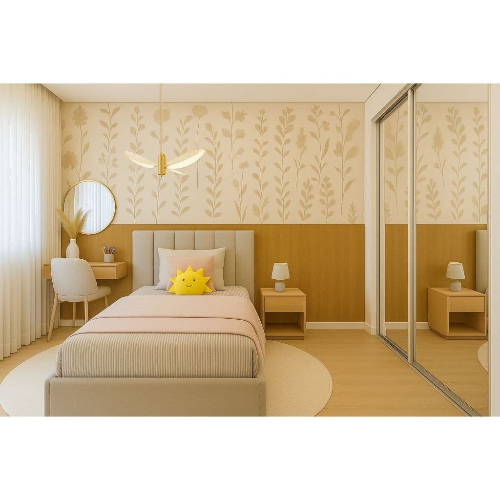 Kit 50 até 200 Placas MADEIRA LISA MDF Dupla Face 45x10cm Painel Decorativo Quarto Cozinha Móveis