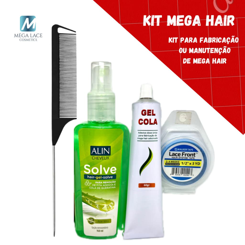 Kit para Fabricação de Mega Hair
