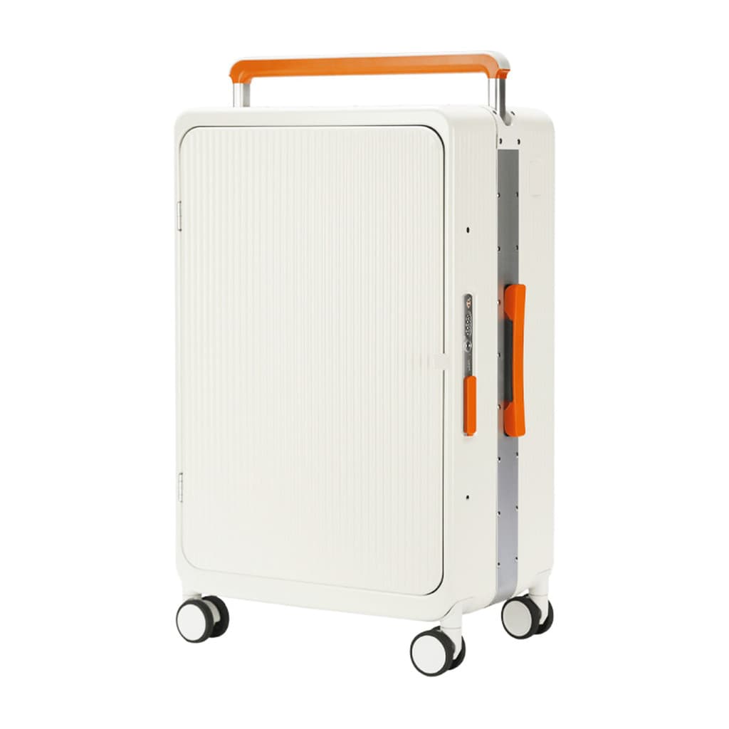 Mala de Viagem Pequena de Bordo 10 kg Policarbonato Mônaco Maloa Branco