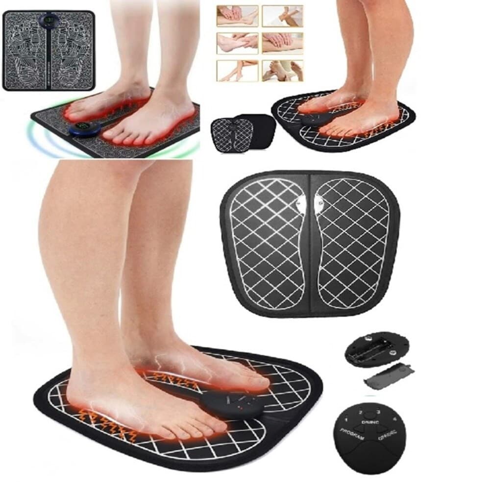 Massageador de Pés Tapete Anti-stress Top Relaxamento Muscular - Shiatsu Magnético