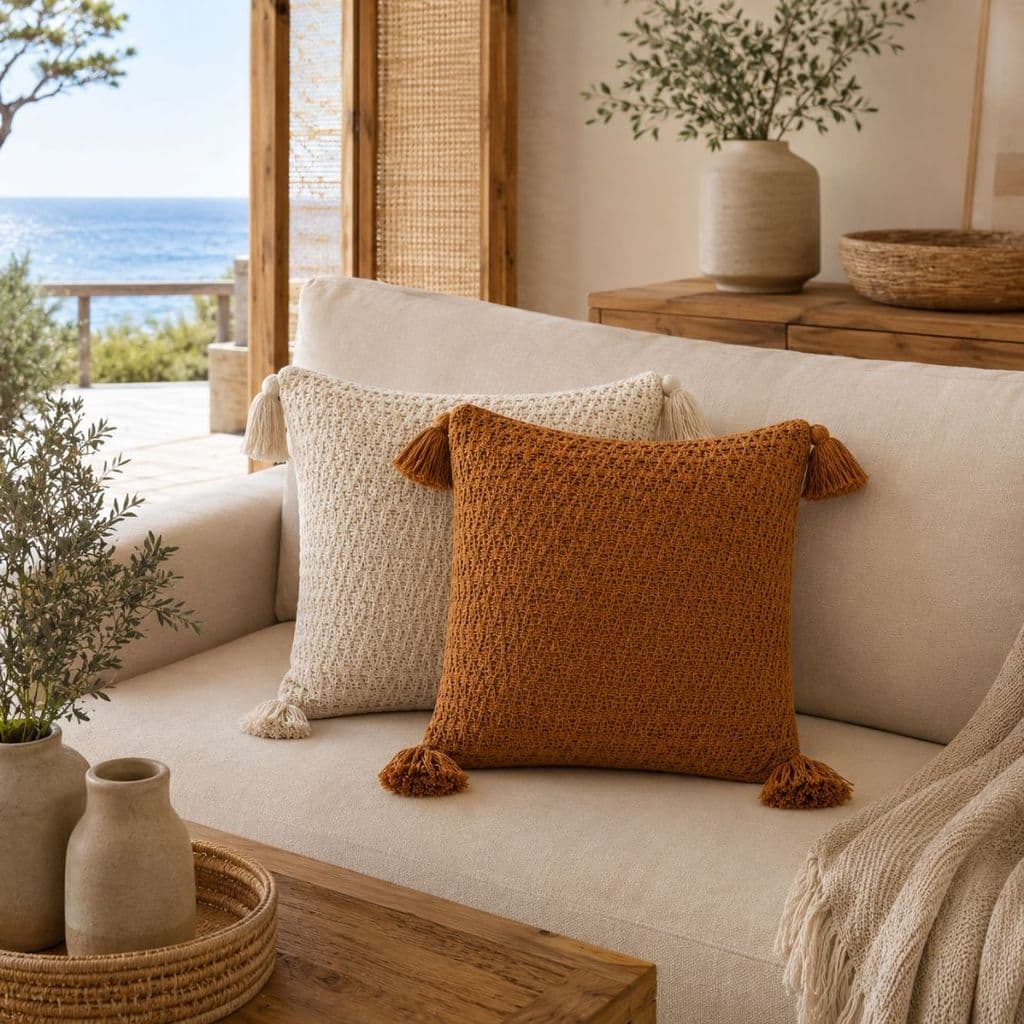 Capa de Almofada Renda 45x45 Decorativa Sofá Sala Quarto Luxo Elegante