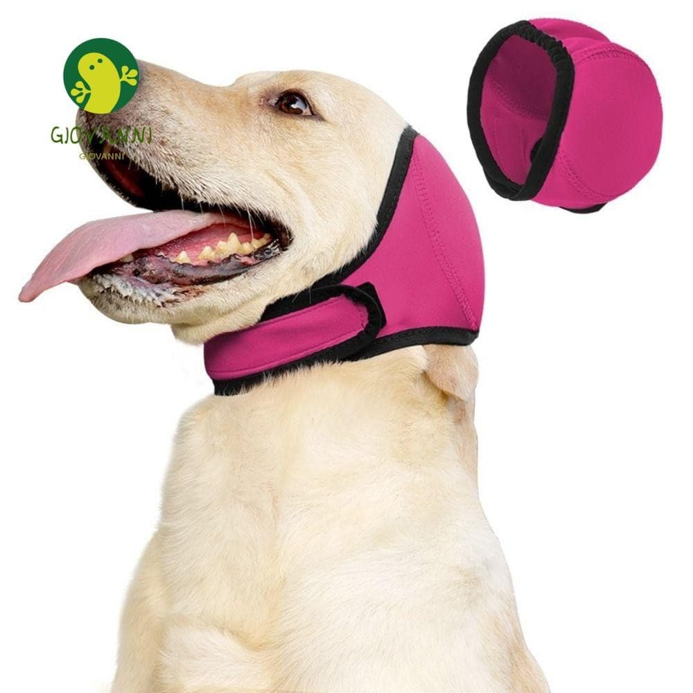 GIOVANNI Protetor De Orelha Calmante Para Cães , Capas Ajustáveis De Cachorro Com Redução De Ruído , Proteção Auditiva A