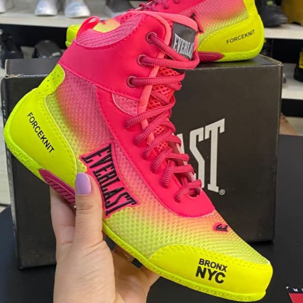 Bota Everlast Treinos Fitness Boxe Feminina e Masculino Treino Academia Promoção