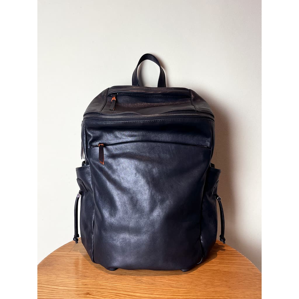 Commuter couro genuíno mochila masculina grande capacidade vegetal curtido primeira camada de couro 2026 novo estilo moc