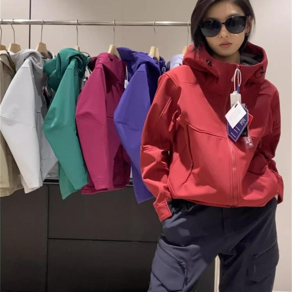 Produtos ferozes de Zhendian!Outono inverno High-End homens mulheres casais ao ar livre cidade velo quente à prova de in