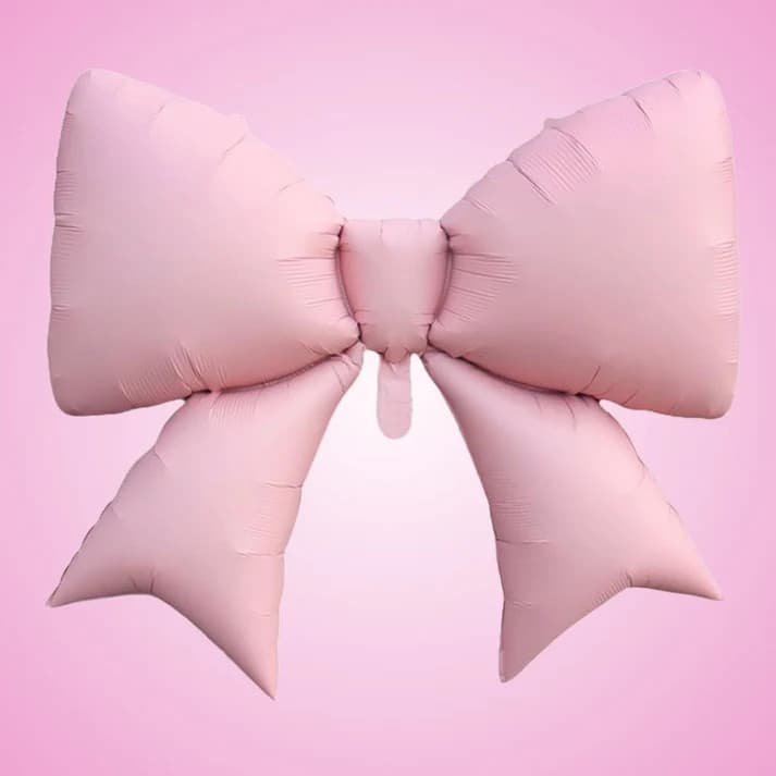 Balão Metalizado Laço de Presente Gigante 3D Decoração Surpresa Especial-98 x 75CM 1 UNIDADE