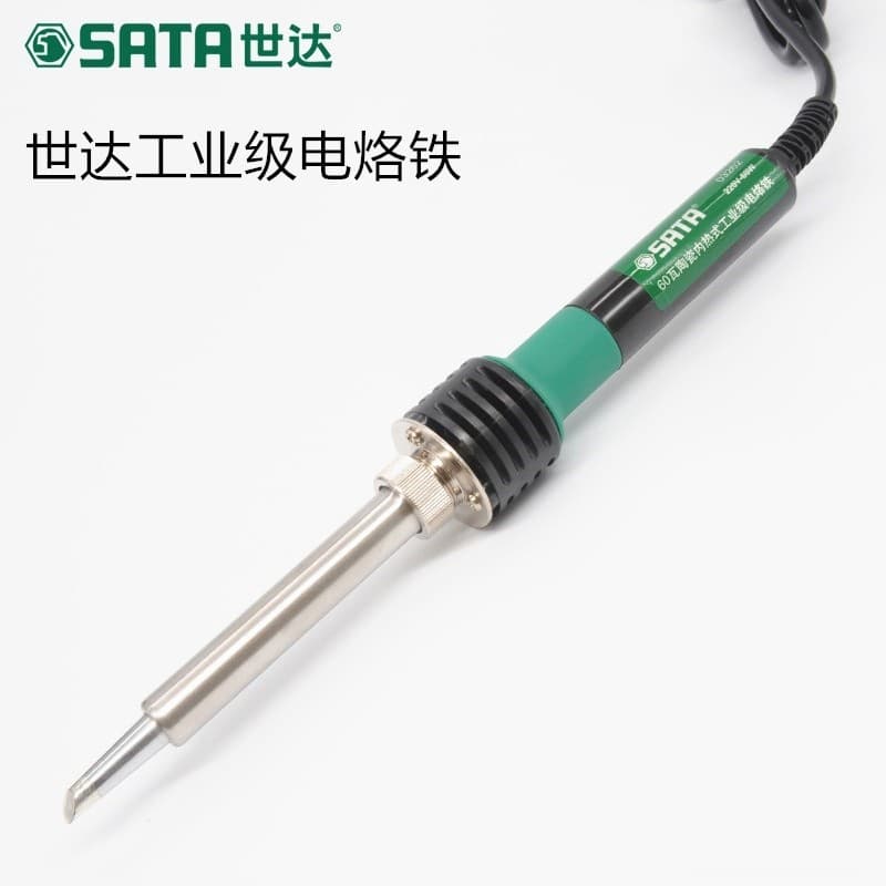 Shida Conjunto de ferro de solda elétrico Ferramenta de solda de reparo eletrônico doméstico 60W Temperatura constante C