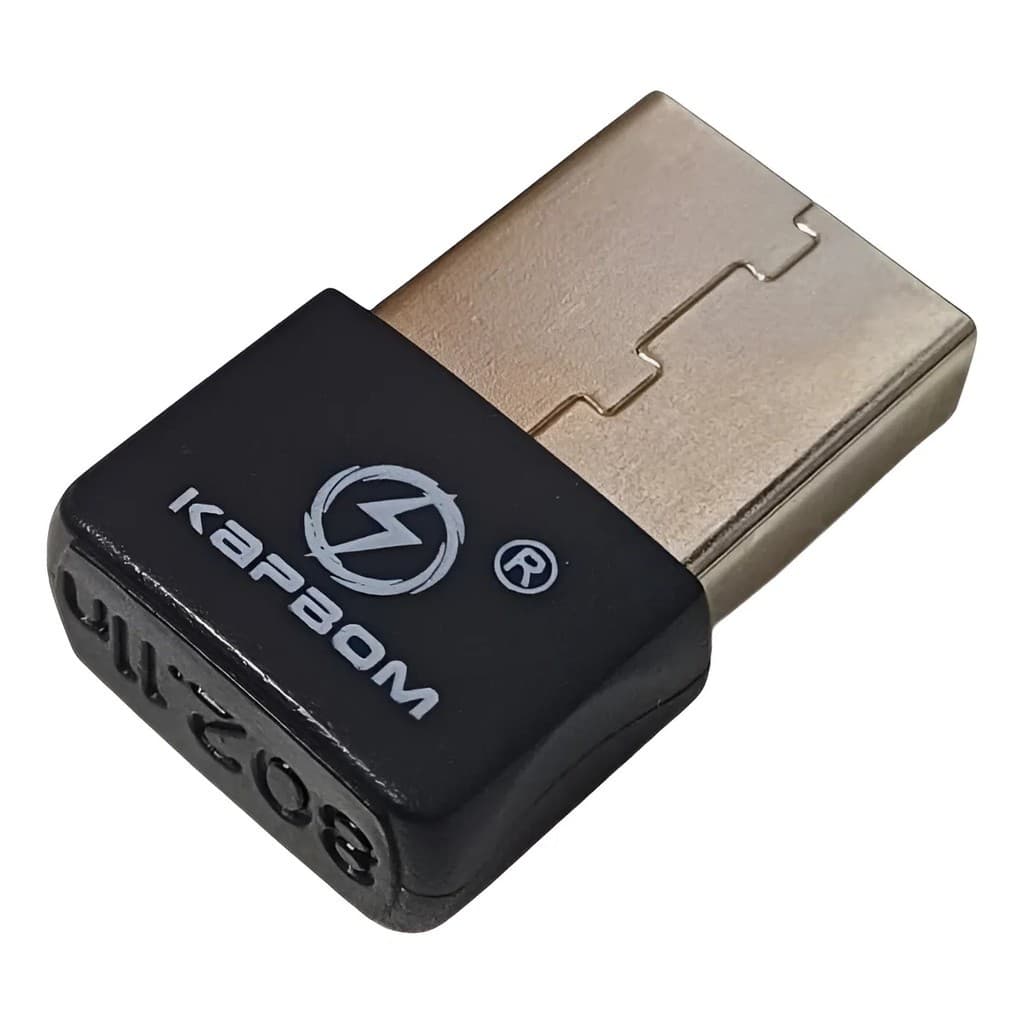 Adaptador Wi-Fi USB PC Notebook 2.4GHz 950Mbps Alta Potência Antena Receptor Internet Rápido