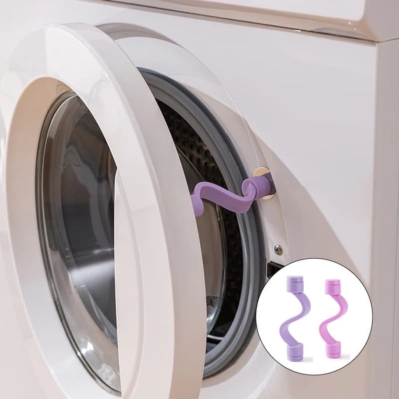 Trava de Segurança Magnética de Silicone para Porta de Máquina de Lavar, Ventilada e Antimofo, para Manter a Porta da
