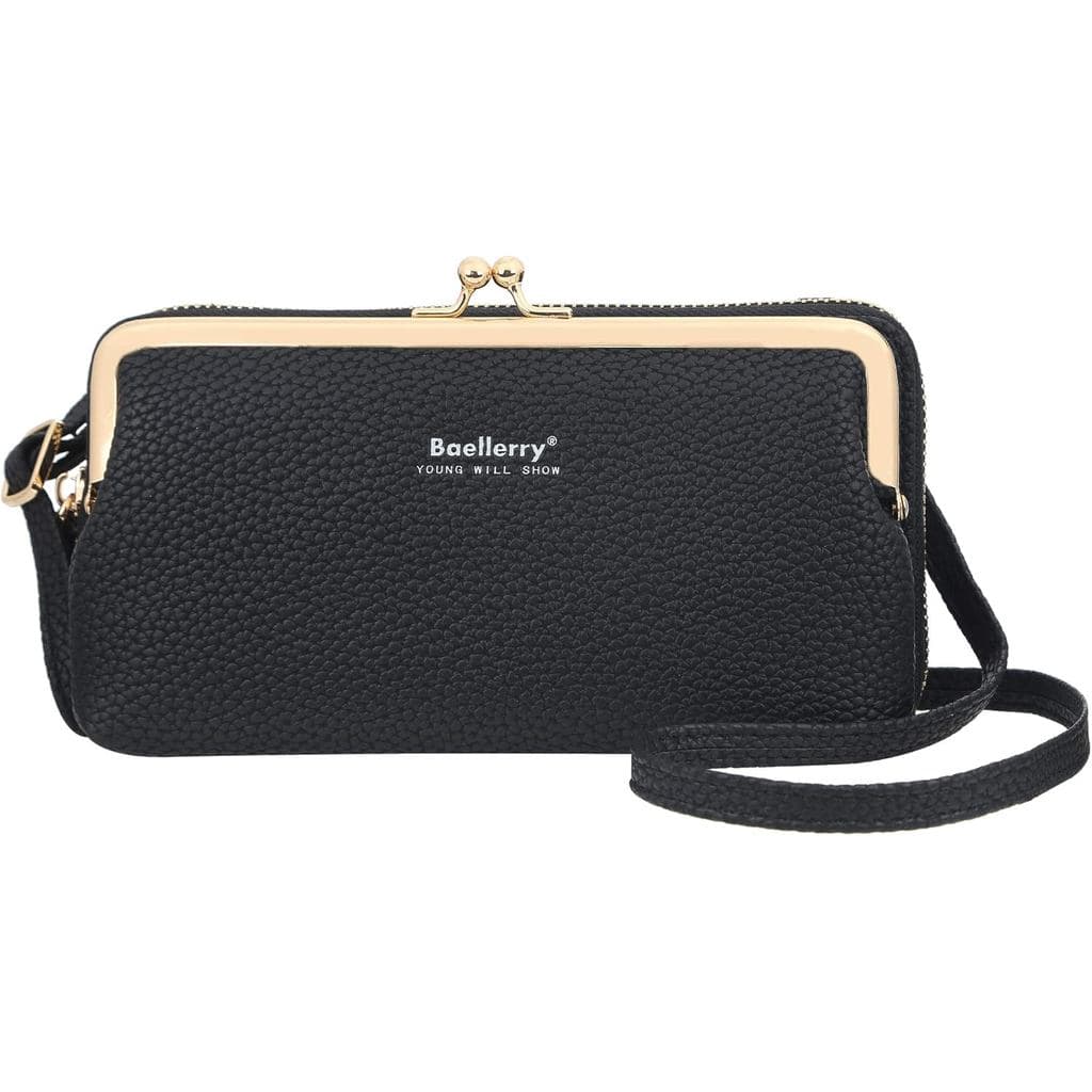Bolsa de Ombro Pequena para Celular Mn&Sue para Mulheres, Bolsa de Ombro Feminina, Porta-Cartões, Carteira, Clutch para