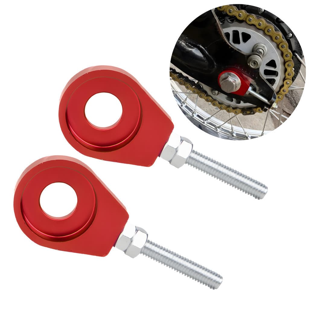 Esticador De Corrente Compatível Com CG Titan Fan Cargo 125 150 160 Em Alumínio Anodizado Regulador