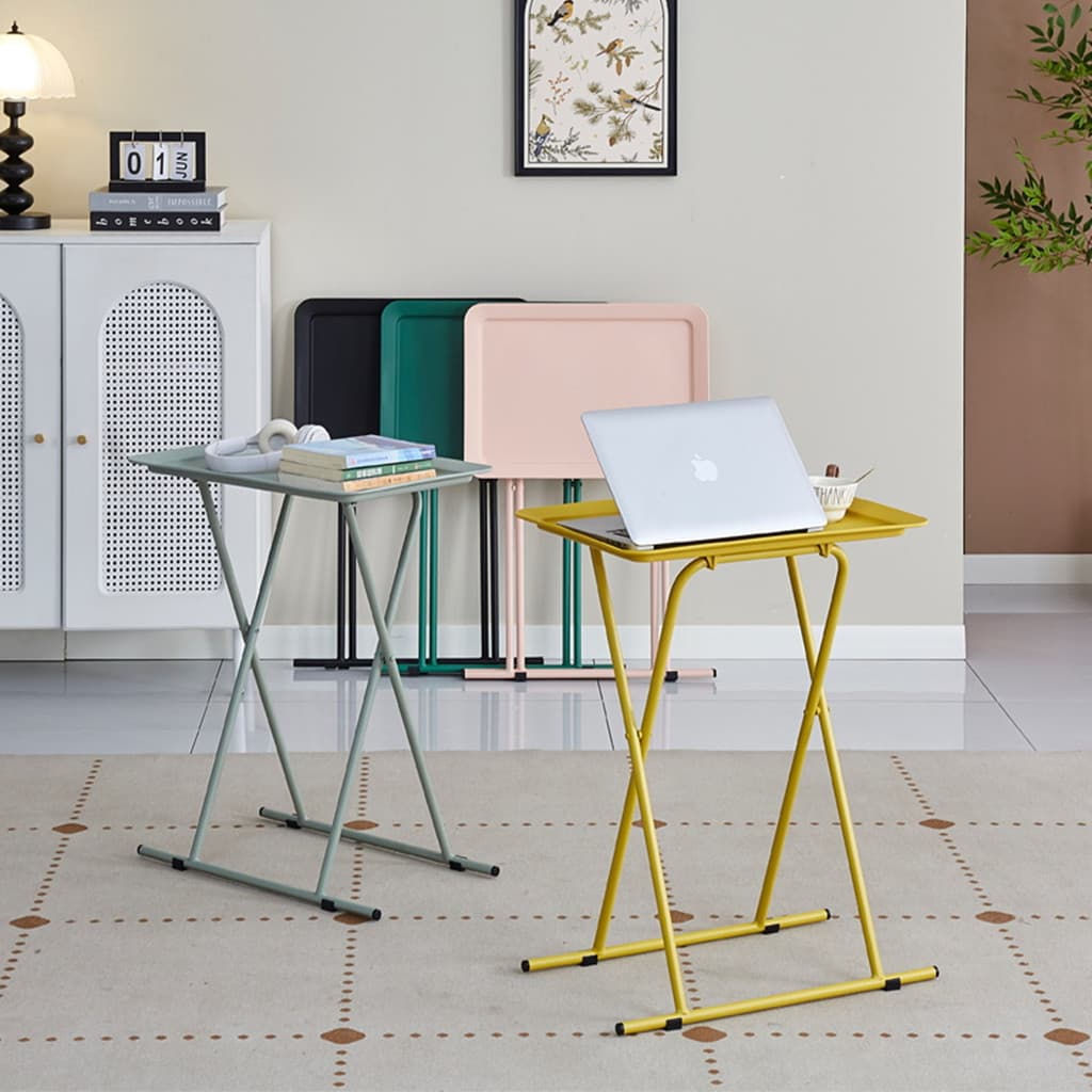 Mesa de jantar para uma pessoa Mesa dobrável Mesa de jantar portátil de computador doméstico pode ao ar livre Plást