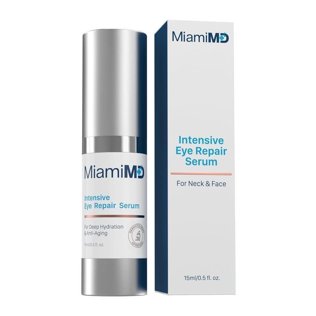 Sérum para Olhos MiamiMD (15ml) - Trata Olheiras e Linhas de Expressão - Adequado para Todos os Tipos de Pele - Creme H0