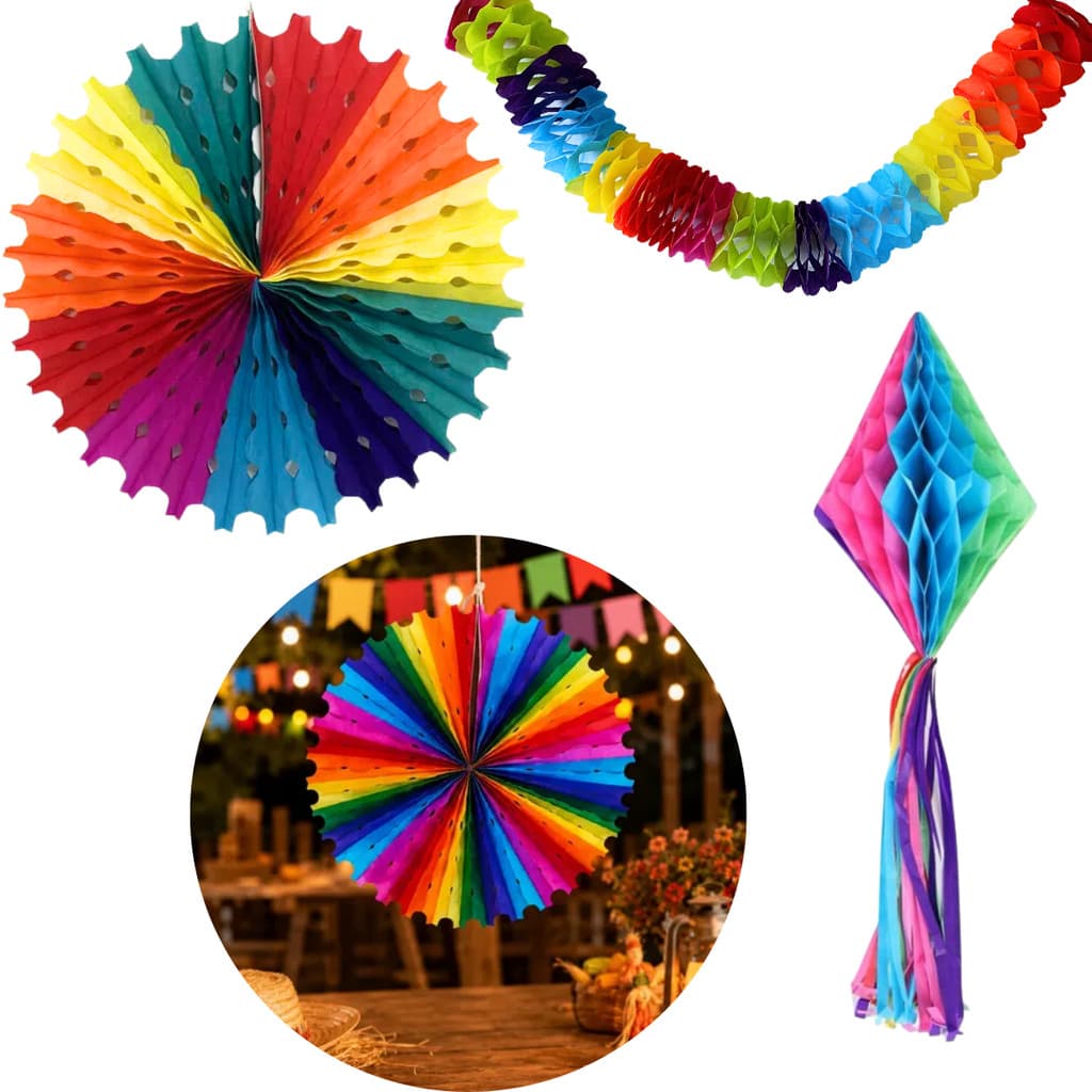 Kit Festa Junina São João Decoração Quadrilha Vários Itens