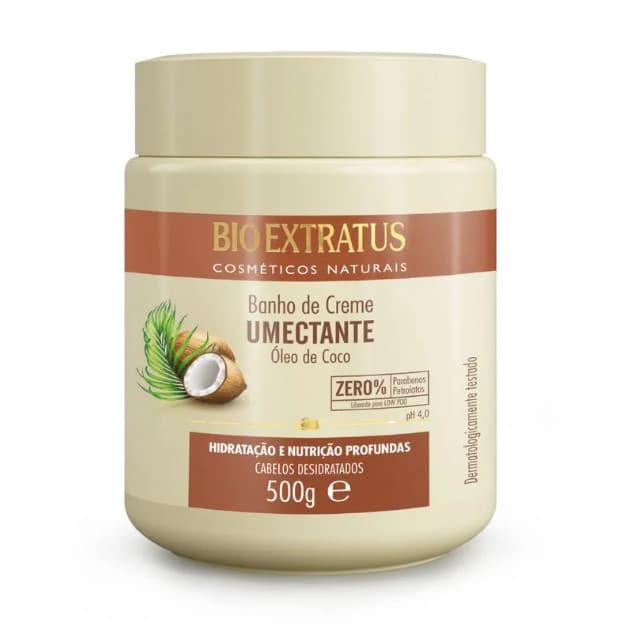 Banho de creme umectante 500G - BIO EXTRATUS