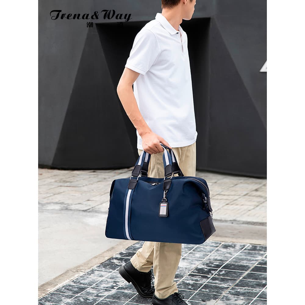 Bolsa de viagem portátil masculina viagem de negócios de curta distância grande capacidade passeio Cross-body saco de vi