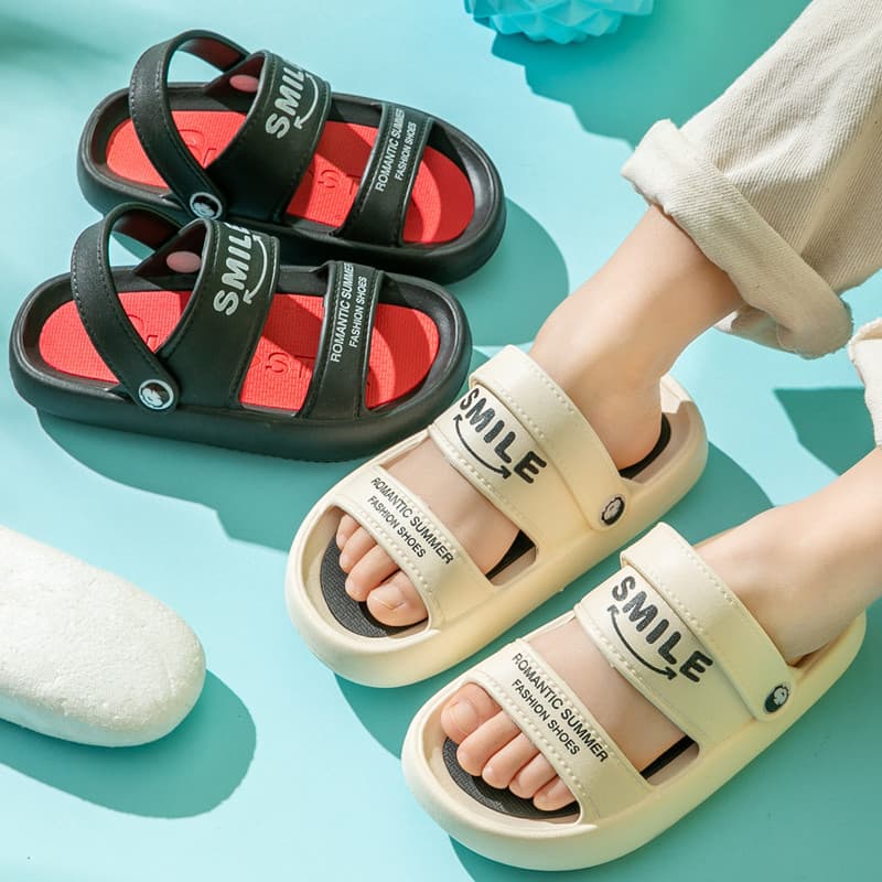 Crianças sandálias chinelos de verão meninos sapatos femininos EVA interior ao ar livre usar antiderrapante chinelos de