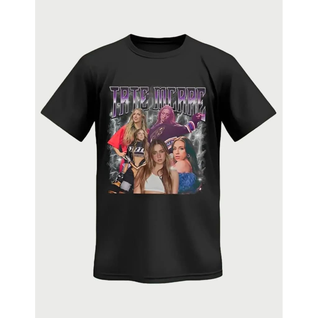 Camiseta Tate Mcrae Artista Atualidade Tour Pop Festival