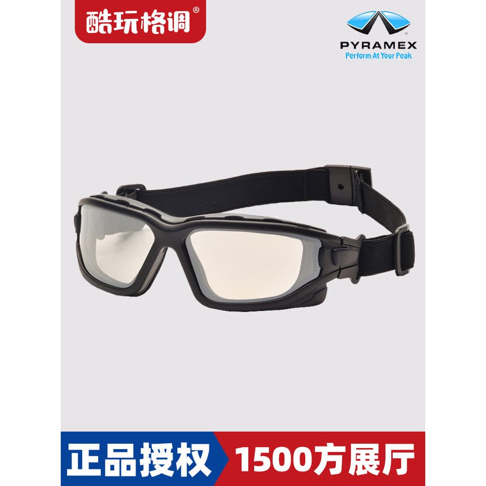 Pyramex EUA I-Force Slim Óculos à prova de choque ao ar livre Tático Anti-Fog Óculos STS Óculos