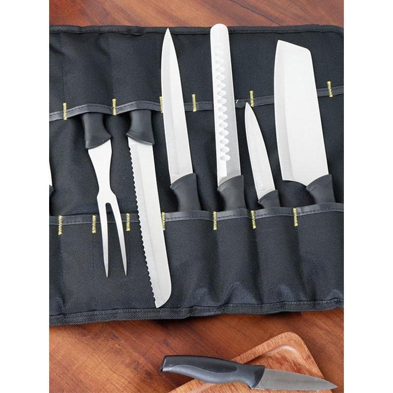 Multifuncional saco de armazenamento de faca cozinha portátil Chef cozinha faca saco acampamento ao ar livre piquenique