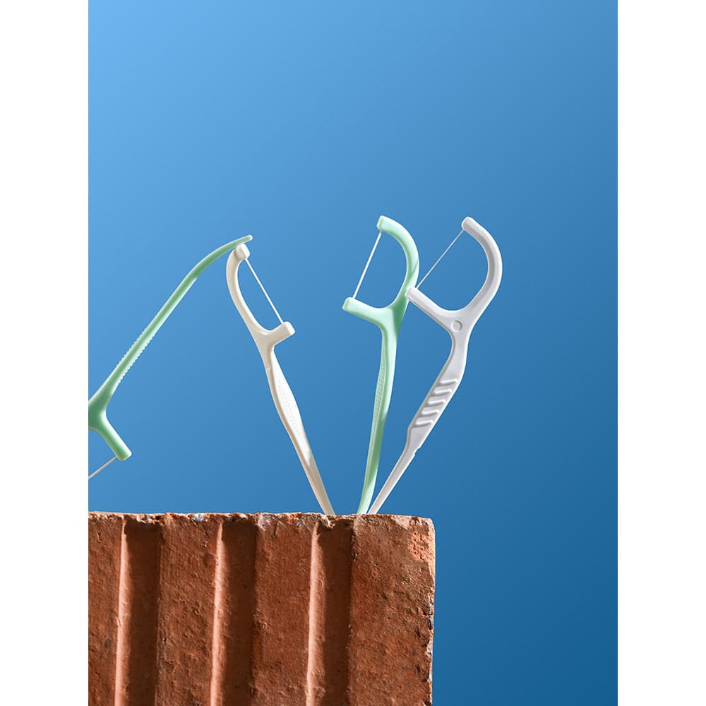 Vara de fio dental de polímero, fio sedoso, escova Interdental, palito de dente, ferramenta útil, fio dental ultr