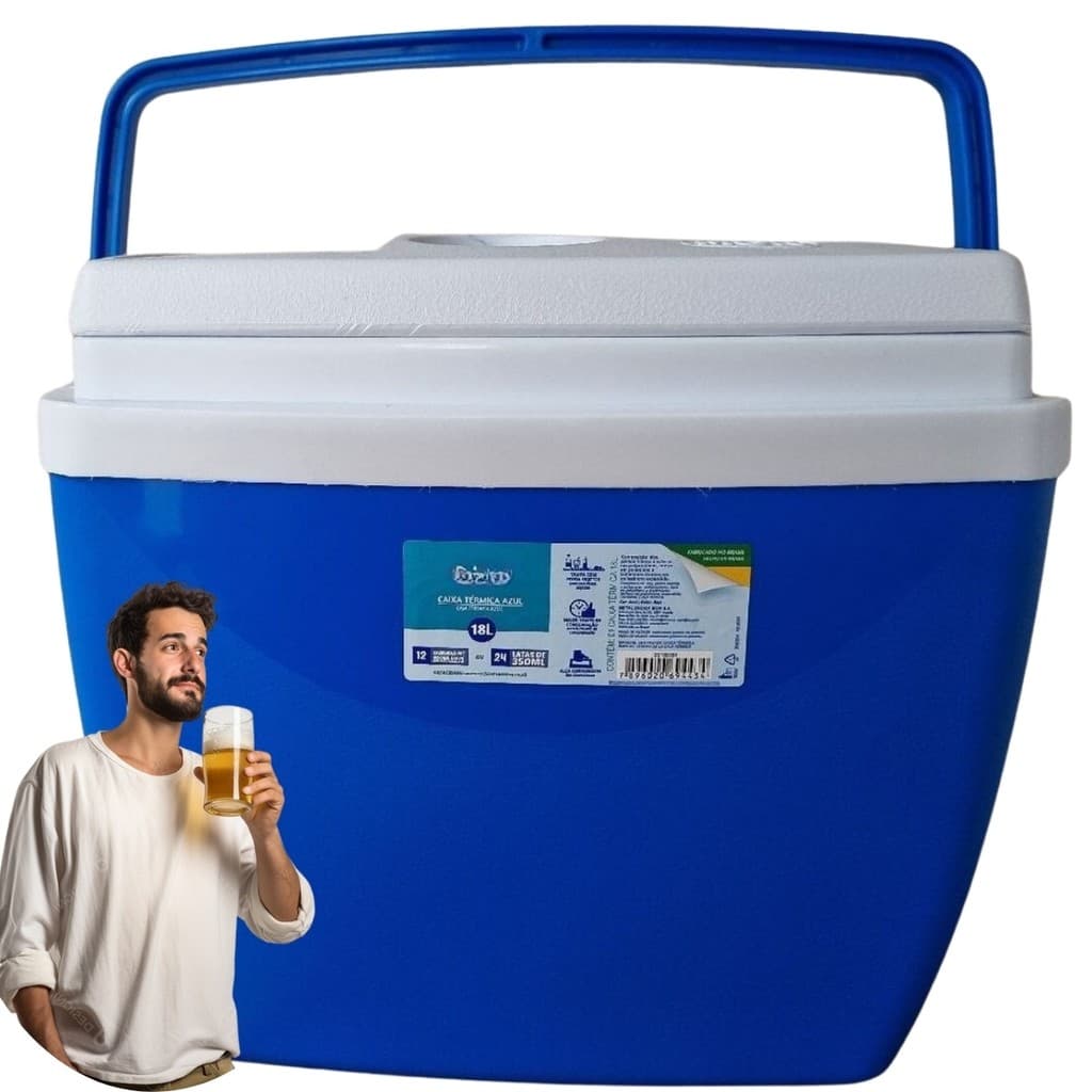 Cooler Térmico Sortido Para Viagem E Churrasco Pronta Entrega